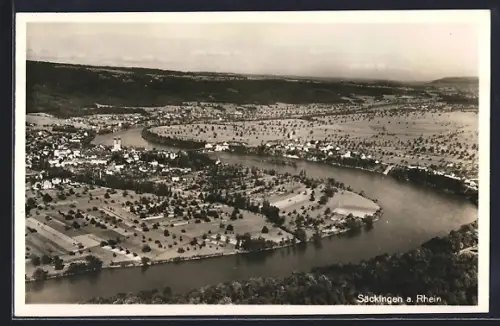 AK Bad Säckingen, Ortsansicht