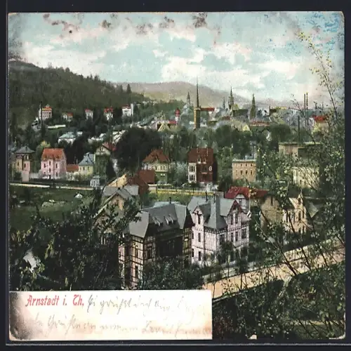 AK Arnstadt, Totalansicht