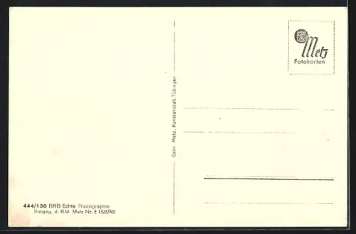 AK Ebingen, Ortsansicht von weitem