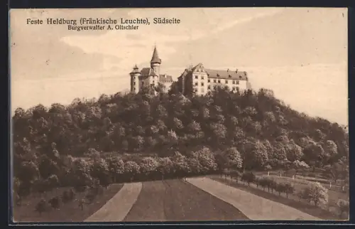 AK Heldburg, Feste Heldburg, Südseite