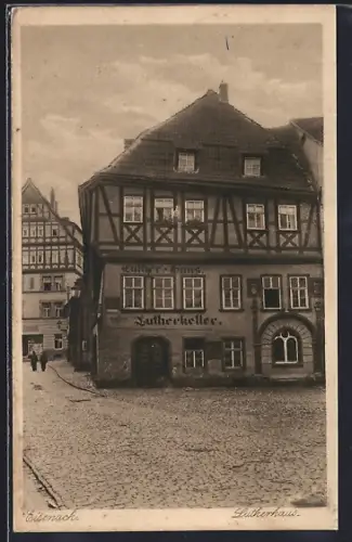 AK Eisenach, Zuckerhaus mit Restaurant Lutherkeller
