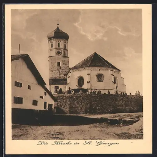 AK St. Georgen / Diessen, Die Kirche