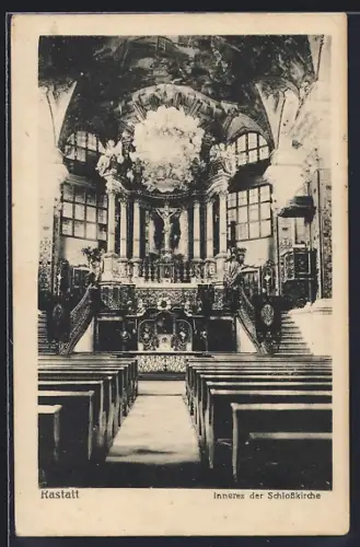 AK Rastatt, Inneres der Schlosskirche