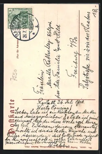 AK Rastatt, Kath. Kirche von innen