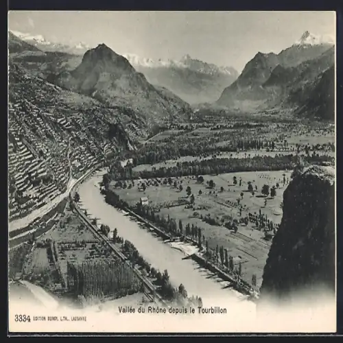 AK Vallée du Rhône, Panorama depuis le Tourbillon