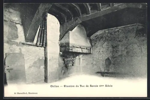 AK Chillon, Chambre du Duc de Savoie 13me Siècle