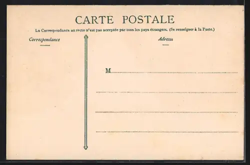 AK Territet, Le Monument de l`Impératrice