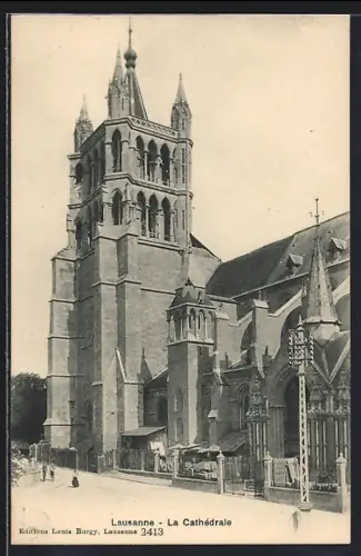 AK Lausanne, La Cathédrale