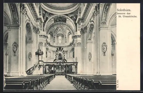AK Solothurn, Inneres der St. Ursuskirche