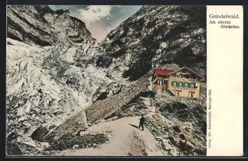 AK Grindelwald, Restaurant Chalet Milchbach am oberen Gletscher
