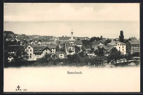 AK Rorschach, Teilansicht