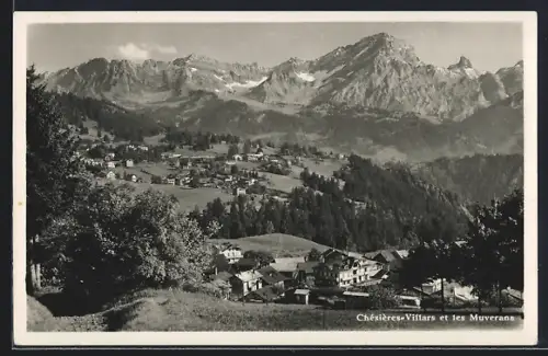 AK Chésières-Villars, Panorama et les Muverans