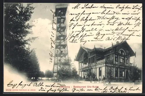 AK Uetliberg, Das Restaurant Uto-Kulm