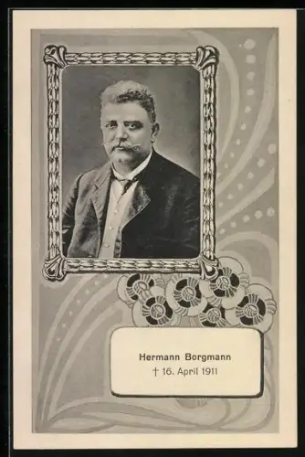 AK Hermann Borgmann im Portrait