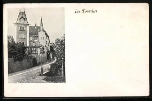 AK La Chaux-de-Fonds, Les Tourelles