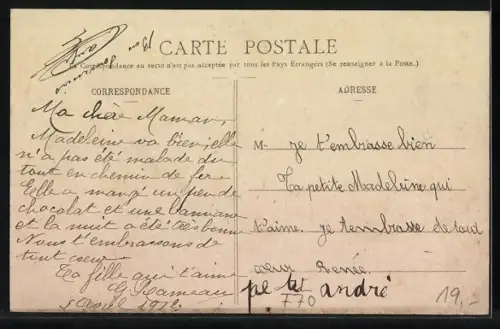 AK Fougerolles /Hte-Saône, Établissements Lemercier Frères, La Cour des Expéditions