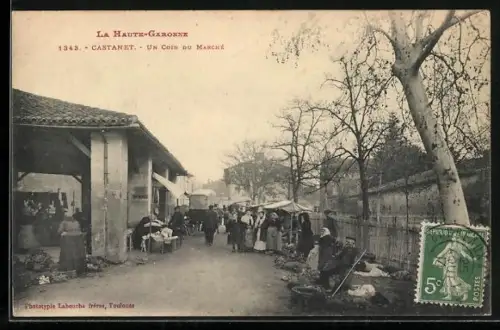 AK Castanet, Un Coin du Marché
