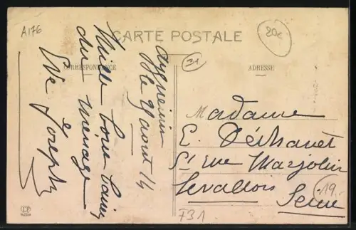 AK Castanet, Un Coin du Marché