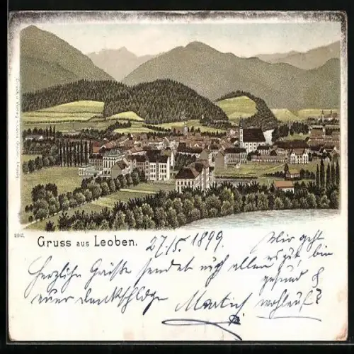 Lithographie Leoben, Gesamtansicht