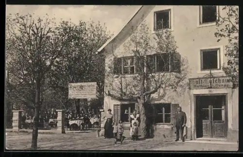 AK Saalfelden, Gast- und Kaffeehaus M. Dengg