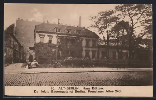 AK Berlin-Prenzlauer Berg, Haus Bötzow, Prenzlauer Allee 248