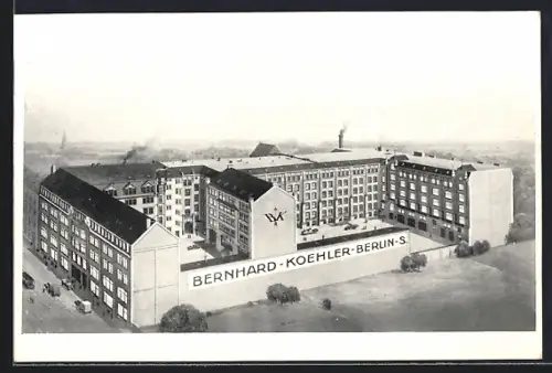 AK Berlin-Kreuzberg, Bernhard-Koehler Fabrikgebäude