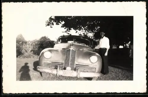 Fotografie Auto Packard Clipper, US-Car, Kfz-Kennzeichen Pennsylvania 1948