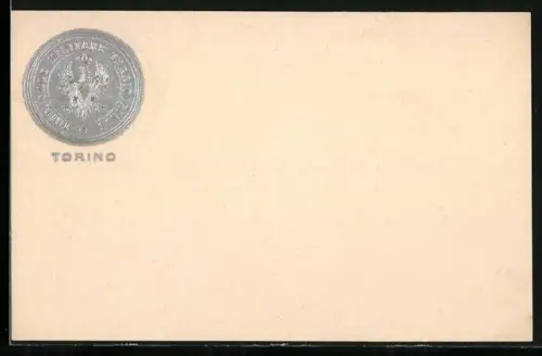 AK Torino, Tribunale Militare Territoriale, Adler mit Brustschild und Krone