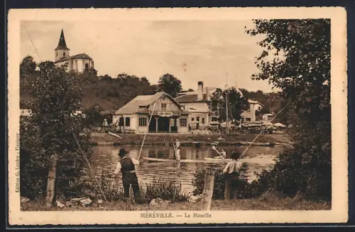 AK Méréville, La Moselle