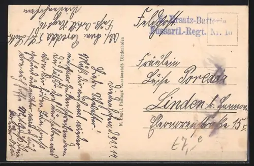 AK Diedenhofen, Eingang zur Stadt von der Moselbrücke