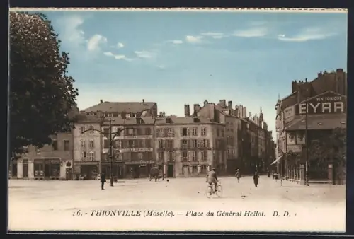 AK Thionville /Moselle, Place du Général Hellot
