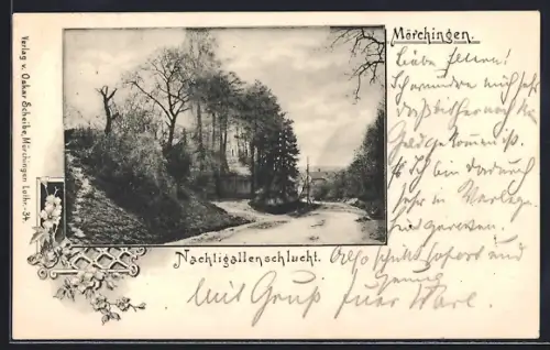 AK Mörchingen, Nachtigallenschlucht