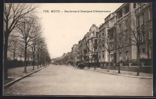 AK Metz, Boulevard Georges Clémenceau