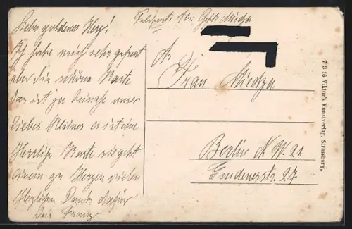 AK Rombach i. Lothr., Vorstadtstrasse