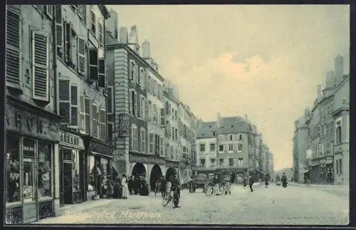 AK Diedenhofen, Marktplatz