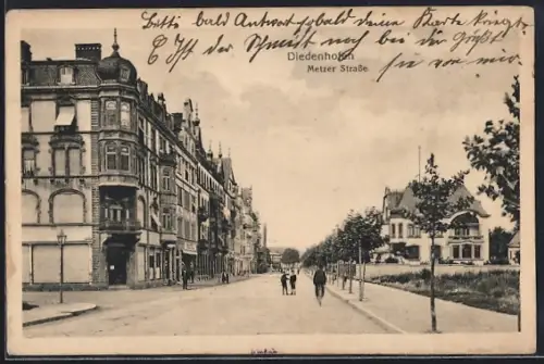 AK Diedenhofen, Metzer Strasse