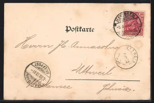 AK Hayange, Rue du Château