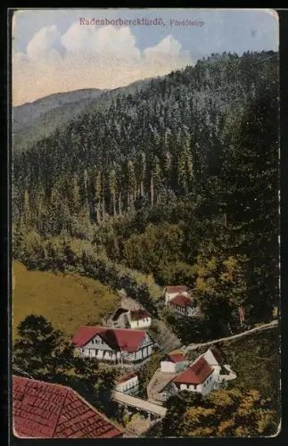 AK Radnaborberekfürdö, Fürdötelep