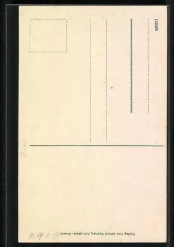 AK Kronstadt, Teilansicht mit Kirche und Turm aus der Vogelschau