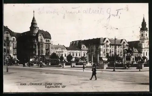 AK Oradea, Piata Unirei, Egyesülesi ter
