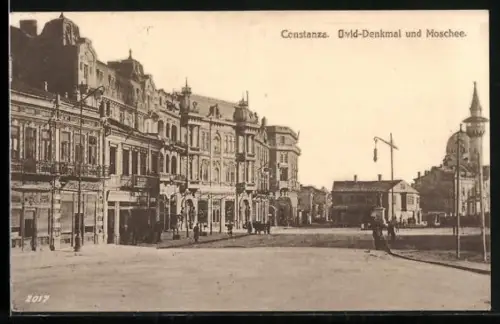 AK Constanza, Uvid-Denkmal und Moschee