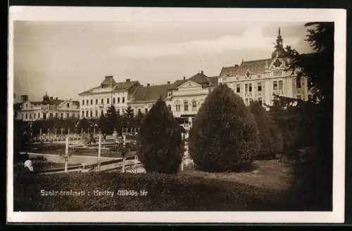 AK Szatmarnemeti, Horthy Miklós-tér