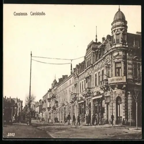 AK Constanza, Carolstrasse