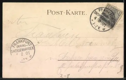 Künstler-AK Rote Nelken und Schiefertafel mit Schreibaufforderung