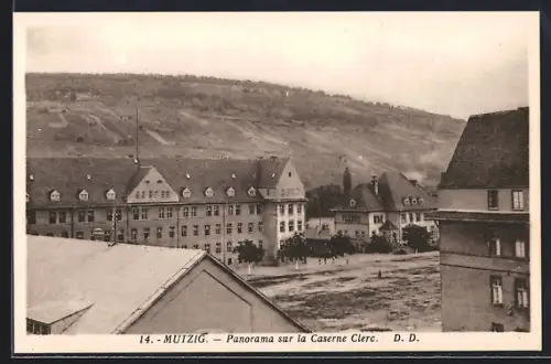 AK Mutzig, Panorama sur la Caserne Clerc