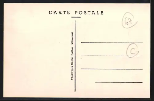 AK Mutzig, Panorama sur la Caserne Clerc