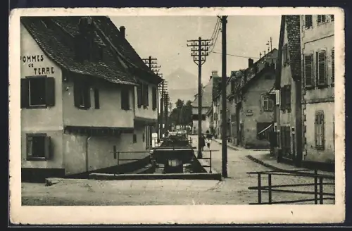 AK Sélestat /Bas-Rhin, Quai des Pêcheurs