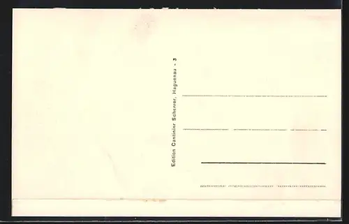 AK Haguenau, 23e R. I., La Cantine