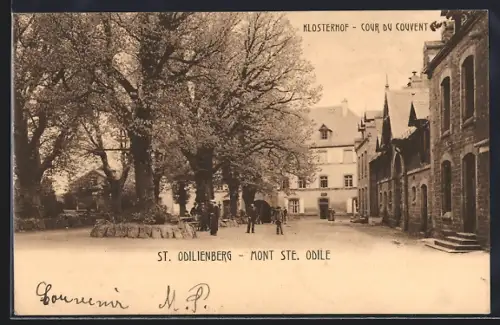 AK St. Odilienberg, Partie im Klosterhof