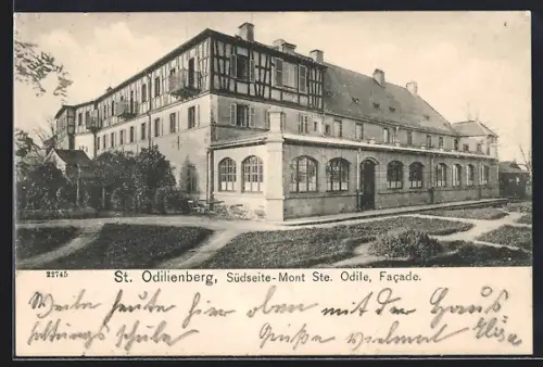 AK Ste. Odile, Facade sud du Mont Ste. Odile